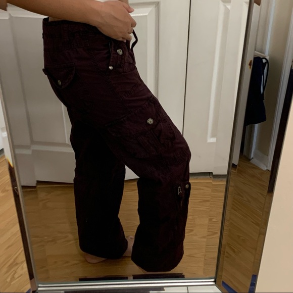 vintage low rise baggy cargo pants - Picture 3 of 4